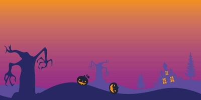 Vector background design with halloween theme