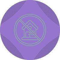 No House Vector Icon