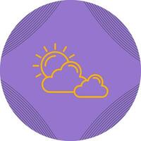 Cloudy Vector Icon