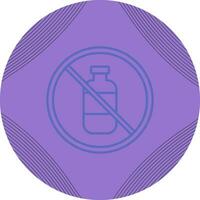No Liquids Vector Icon