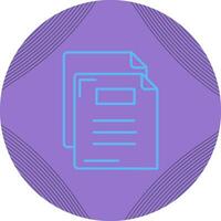 icono de vector de documento