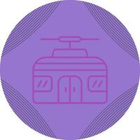 Cable Car Vector Icon