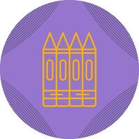 Crayons Vector Icon