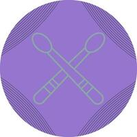 Drumsticks Vector Icon