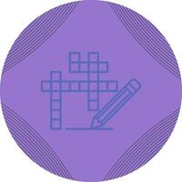 Crossword Vector Icon