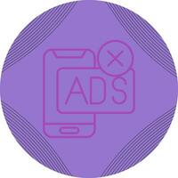 AD Block Vector Icon