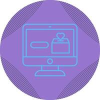 Online Donation Vector Icon