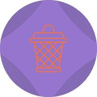 Dustbin Vector Icon