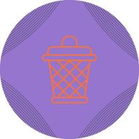 Dustbin Vector Icon