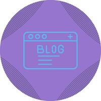 Blog Vector Icon
