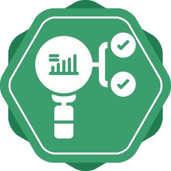 Prescriptive Analytics Vector Icon