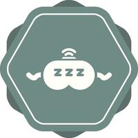 Sleep Tracker Vector Icon