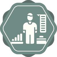 HR Analytics Vector Icon