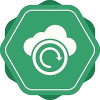 Cloud Backup Vector Icon