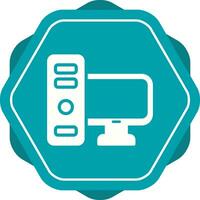 Computer Vector Icon