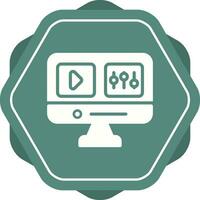 Video Editing Vector Icon