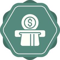 Automated Teller Machine Vector Icon
