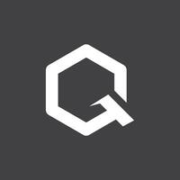 Q Letter Icon And Symbol Template vector