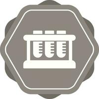 Test Tube Rack Vector Icon