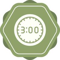 Clock Vector Icon