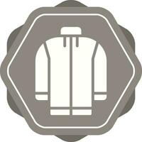 Fleece jacket Vector Icon