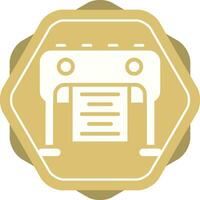 Plotter Vector Icon