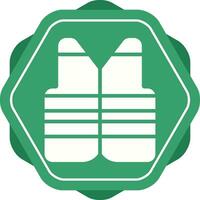 Safety vest Vector Icon