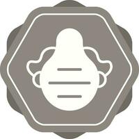 Dust mask Vector Icon