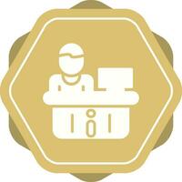 Information Desk Vector Icon