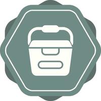 Portable water container Vector Icon