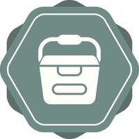 Portable water container Vector Icon