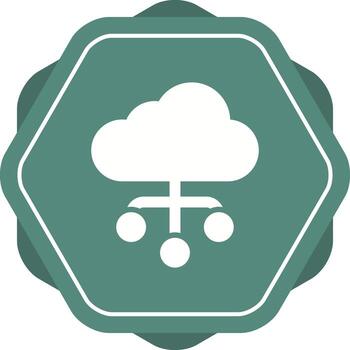 Cloud Computing Vector Icon
