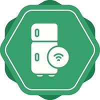 Smart Fridge Vector Icon