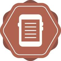 E-reader Vector Icon