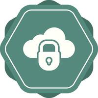 Private Cloud Vector Icon