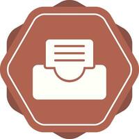 Outbox Tray Vector Icon