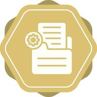 Document Settings Vector Icon