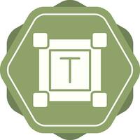 Font Design Vector Icon