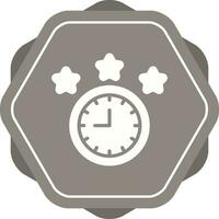 icono de vector de línea de tiempo