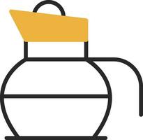 Coffee Pot Vector Icon Design