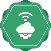 Cloud Automation Vector Icon