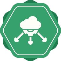 Network Load Balancing Vector Icon