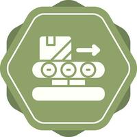 Conveyor Belt Vector Icon