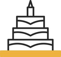 Birthday Cake  Vector Icon Design