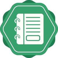 Notepad Vector Icon