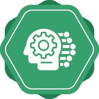 Machine Learning Vector Icon