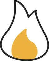 Flame  Vector Icon Design