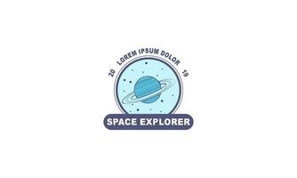 Spacecraft and pressure suit space exploration isolated icons vector