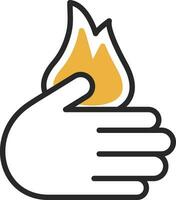 Burn  Vector Icon Design