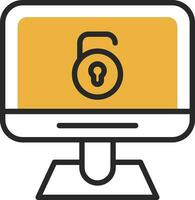 Unlock  Vector Icon Design